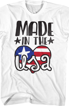 Made In The USA Heart T-Shirt