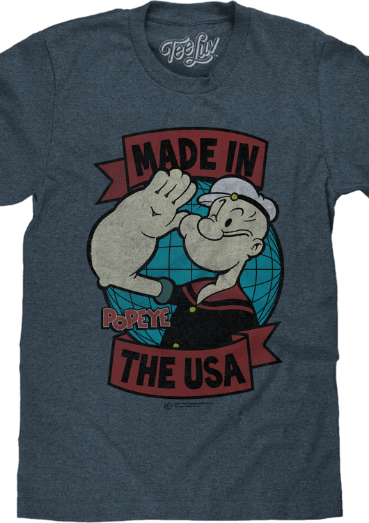 Made In The USA Popeye T-Shirt - main product image