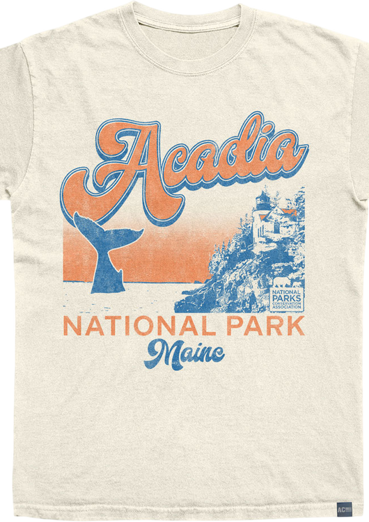 Made In USA Acadia Whale NPCA T-Shirt - main product image
