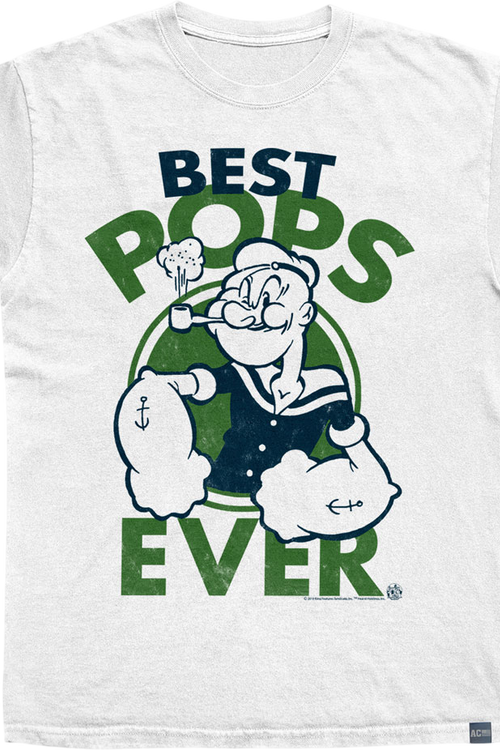 Made In USA Best Pops Ever Popeye T-Shirtmain product image
