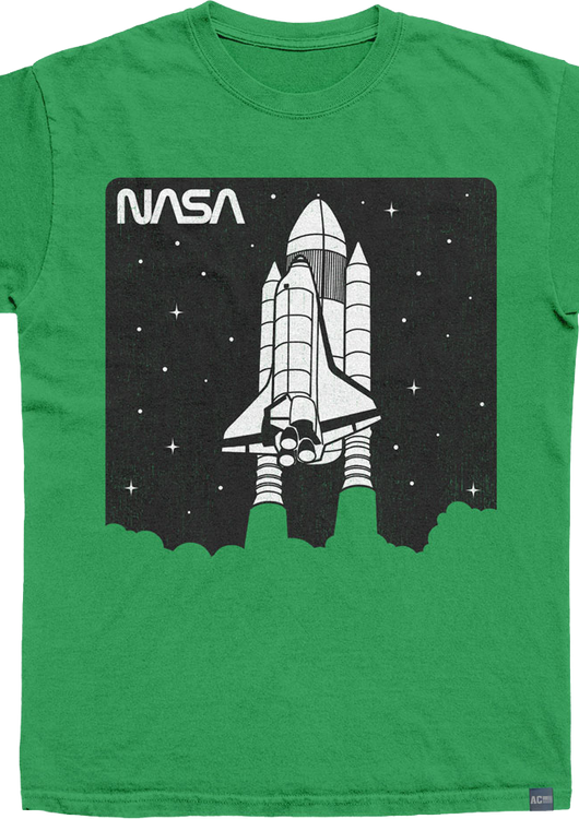 Made In USA Blast Off NASA T-Shirt - main product image