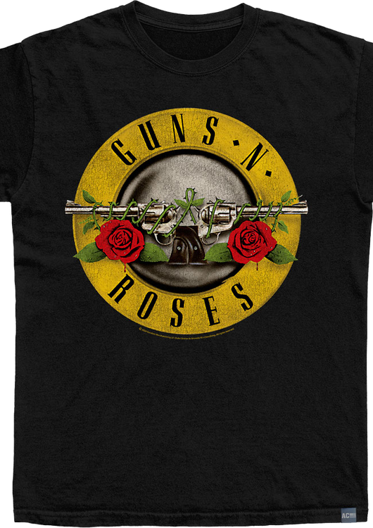 Made In USA Bullet Guns N Roses T-Shirt - main product image