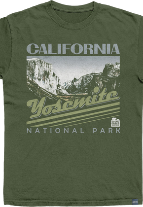 Made In USA California Yosemite NPCA T-Shirt