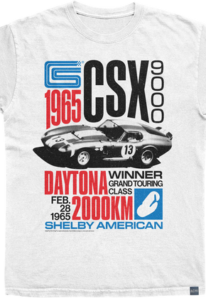 Made In USA Carroll Shelby GT 40 Daytona 2000 km T-Shirt