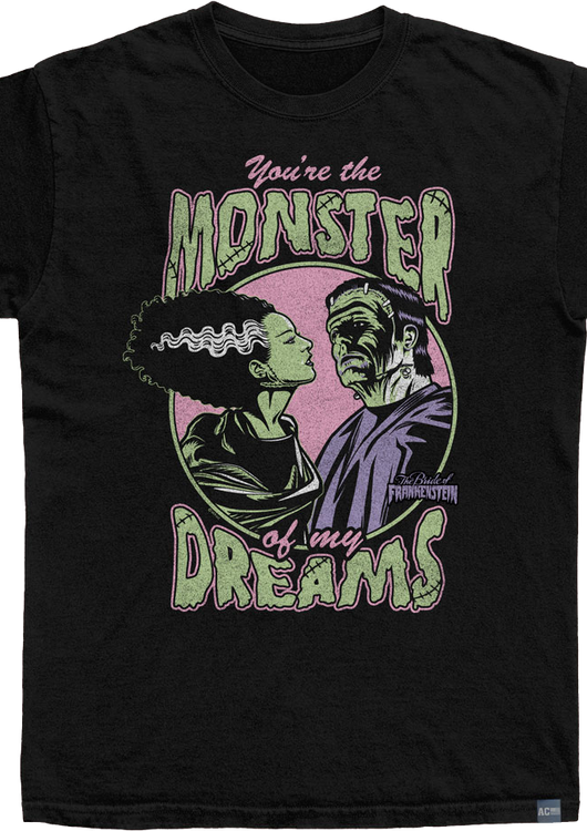 Made In USA Dream Monster Bride Universal Monsters T-Shirt - main product image