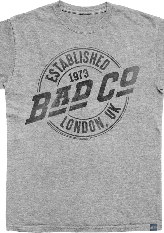 Made In USA Faded Logo Bad Company T-Shirt - main product image
