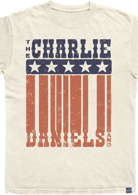 Made In USA Flag Charlie Daniels T-Shirt - main product image
