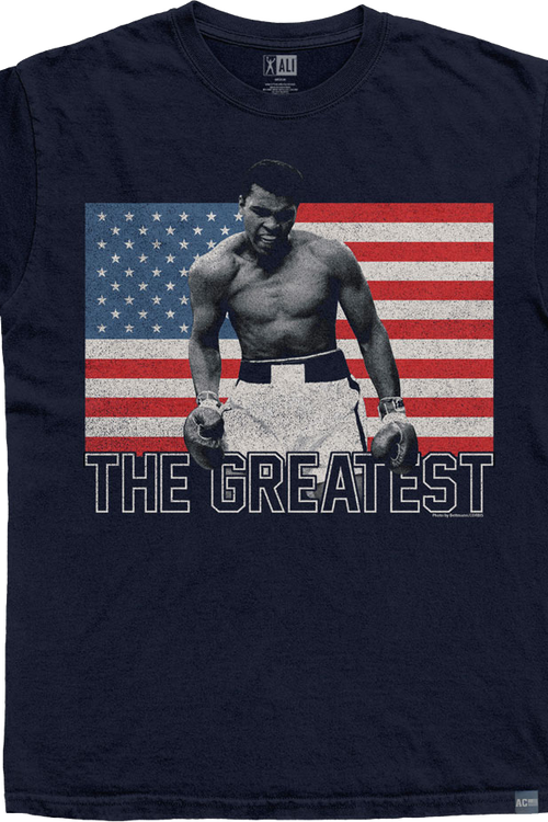 Made In USA Flag The Greatest Muhammad Ali T-Shirtmain product image