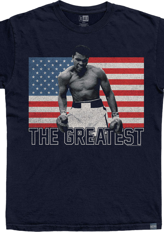 Made In USA Flag The Greatest Muhammad Ali T-Shirt - main product image