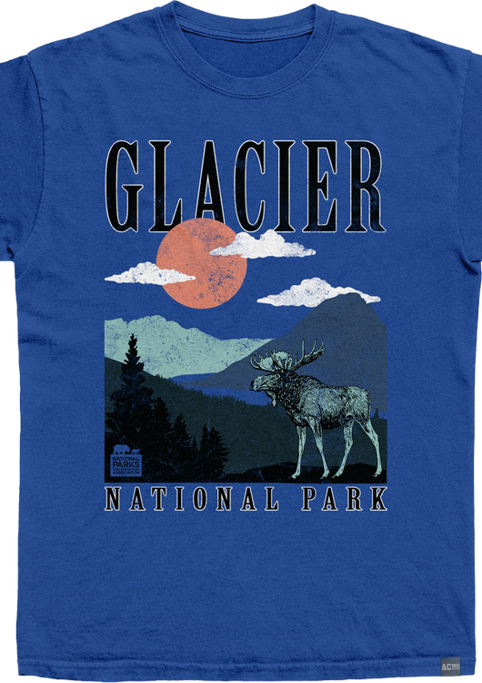 Made In USA Glacier National Park T-Shirt - main product image