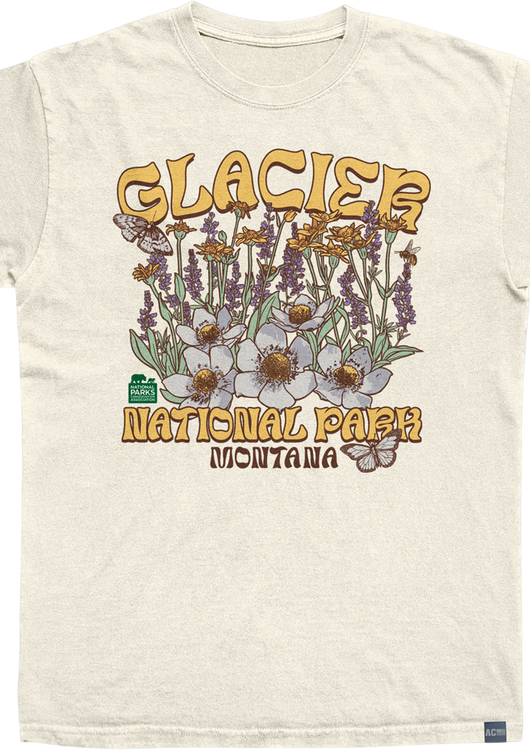 Made In USA Glacier Wildflowers NPCA T-Shirt - main product image