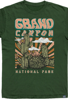 Made In USA Grand Canyon Cactus NPCA T-Shirt
