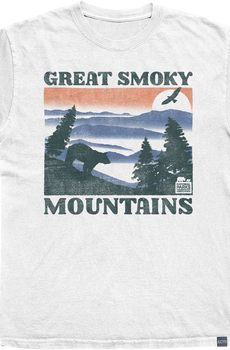 Made In USA Great Smoky Mountain Bear NPCA T-Shirt