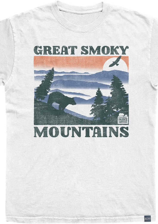 Made In USA Great Smoky Mountain Bear NPCA T-Shirt - main product image