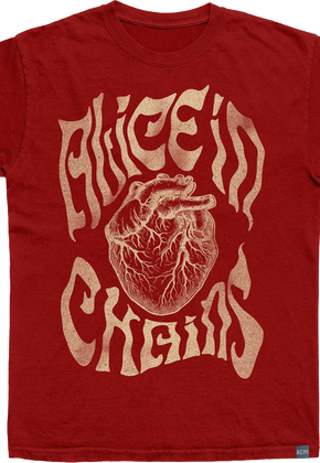 Made In USA Heart Alice In Chains T-Shirt