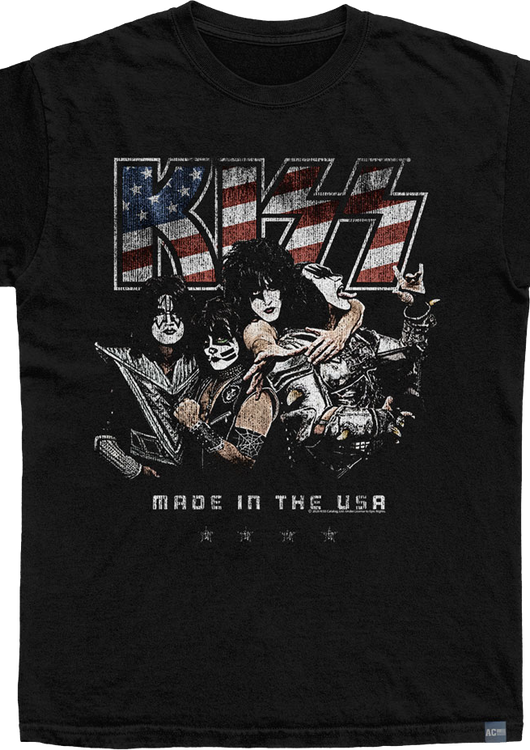 Made In USA KISS Amerikiss T-Shirt - main product image