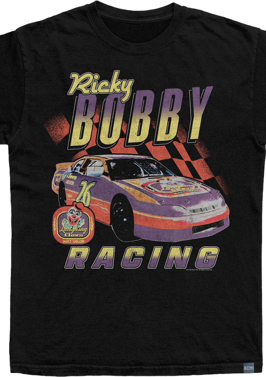 Made In USA Laughing Clown Racing Talladega Nights T-Shirt - main product image