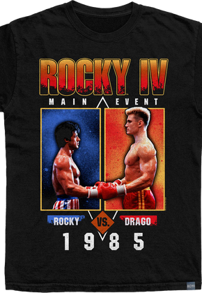 Made In USA Main Event Rocky Vs. Drago 1985 Rocky IV T-Shirt