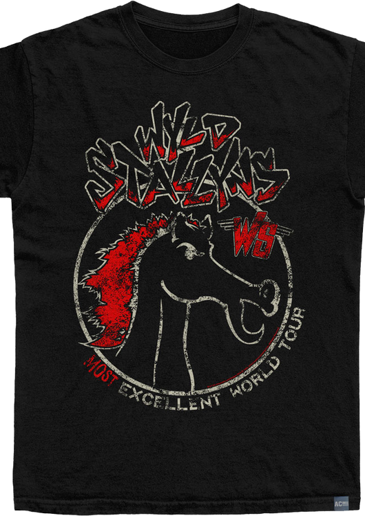 Made In USA Most Excellent World Tour Wyld Stallyns T-Shirt - main product image