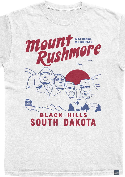 Made In USA Mount Rushmore NPCA T-Shirt - main product image