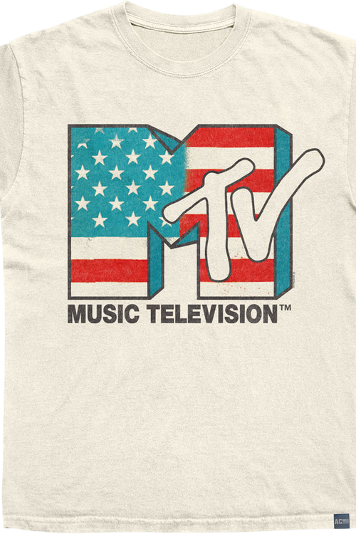 Made In USA MTV American Flag T-Shirtmain product image