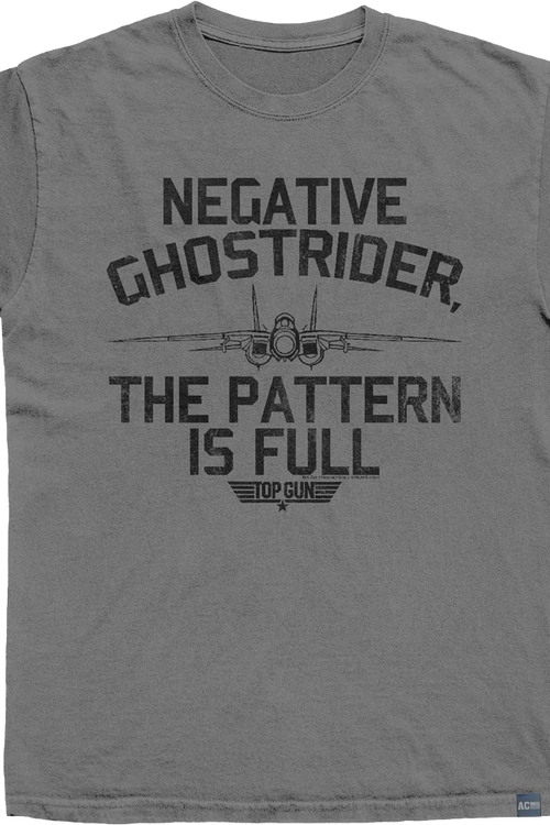 Made In USA Negative Ghostrider Top Gun T-Shirtmain product image