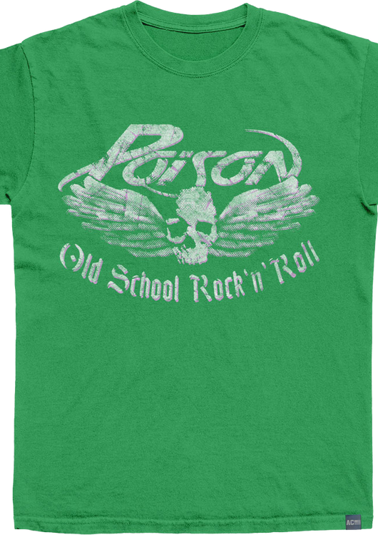 Made In USA Old School Rock n Roll Poison T-Shirt - main product image