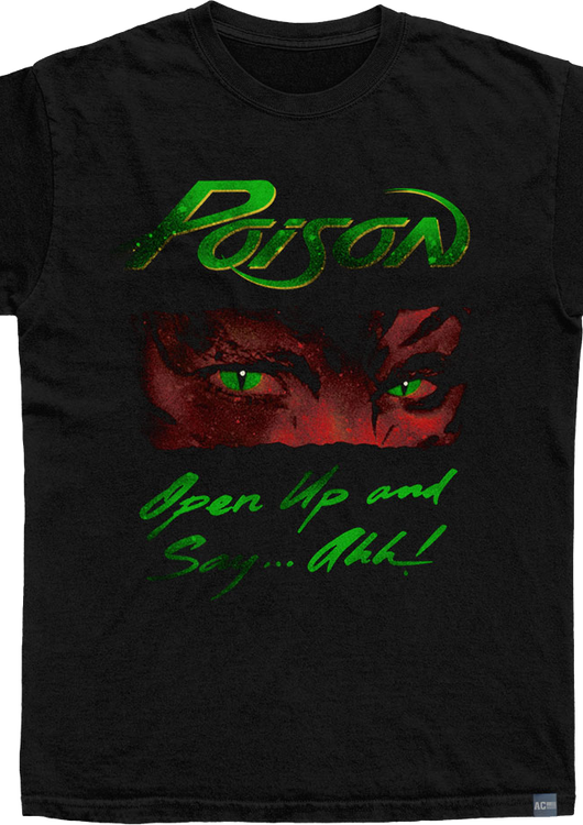 Made In USA Open Up And Say...Ahh Poison T-Shirt - main product image