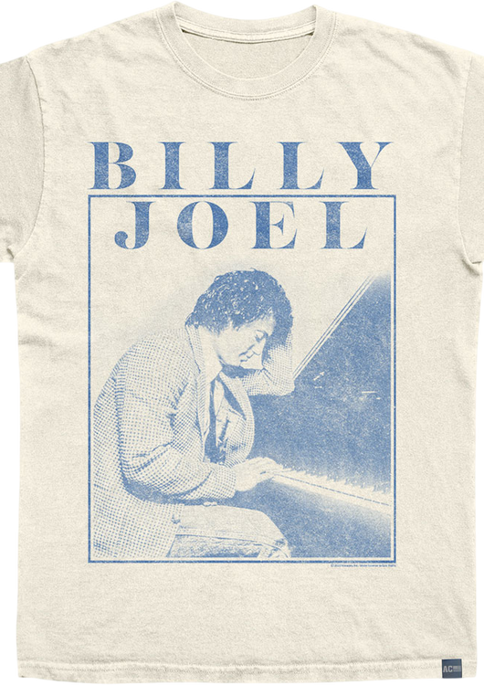 Made In USA Piano Man Billy Joel T-Shirt - main product image