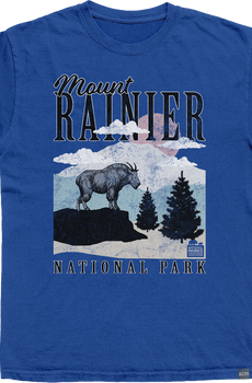 Made In USA Ranier Minimalist Landscape NPCA T-Shirt