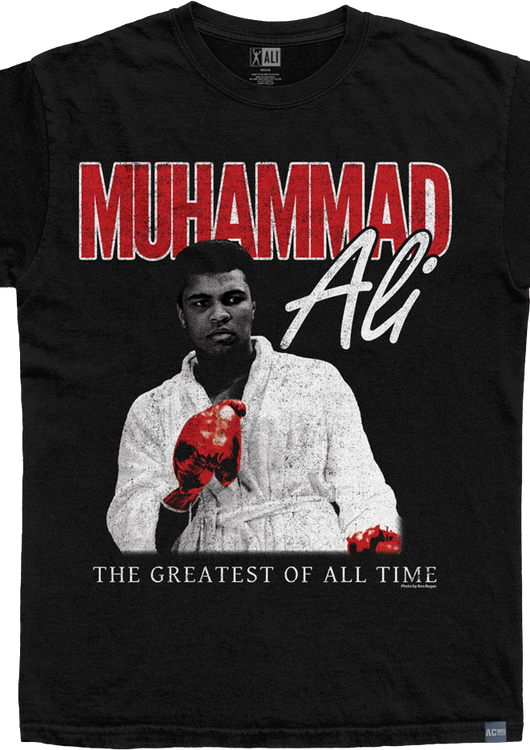 Made In USA Red Glove Muhammad Ali T-Shirt - main product image