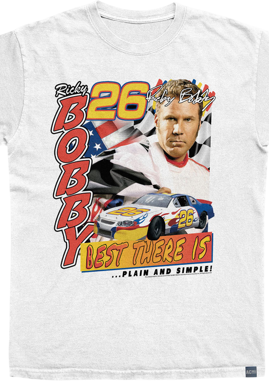 Made In USA Ricky Bobby Best There Is Talladega Nights T-Shirt - main product image