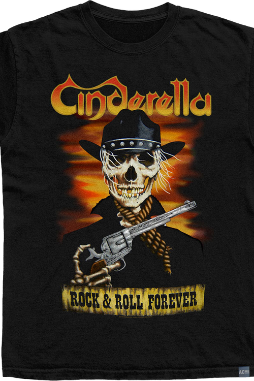 Made In USA Rock and Roll Forever Cinderella T-Shirtmain product image