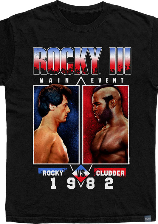 Made In USA Rocky vs. Clubber Rocky III T-Shirt - main product image