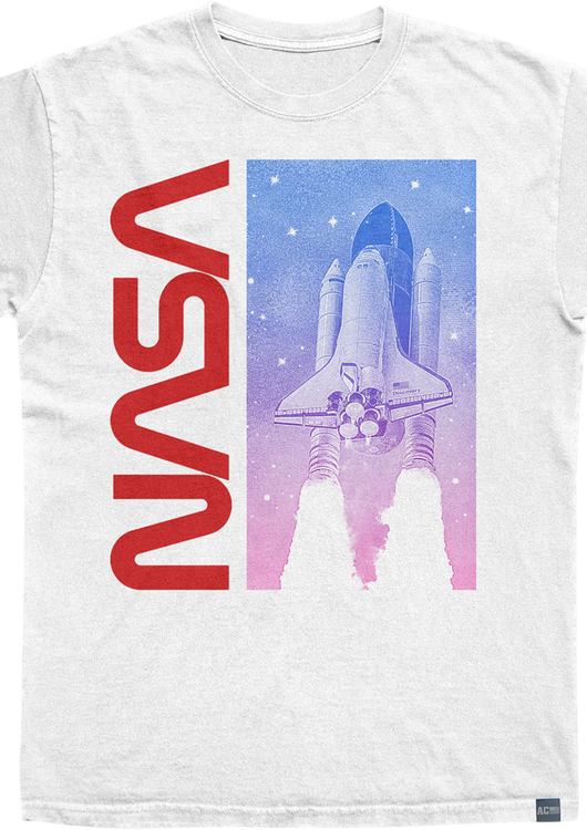 Made In USA Shuttle In Flight NASA T-Shirt - main product image