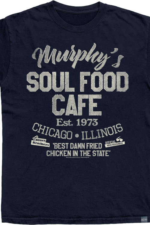 Made In USA Soul Food Cafe The Blues Brothers T-Shirtmain product image