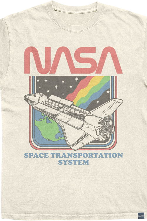 Made In USA Space Transportation System NASA T-Shirtmain product image