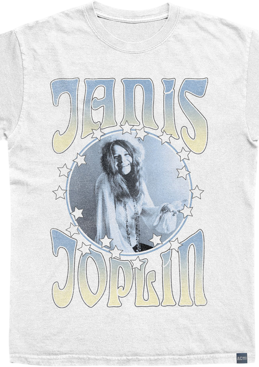 Made In USA Sparkling Star Janis Joplin T-Shirt - main product image