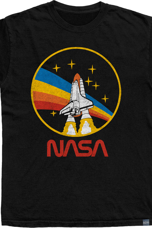 Made In USA STS 28 Patch NASA T-Shirtmain product image