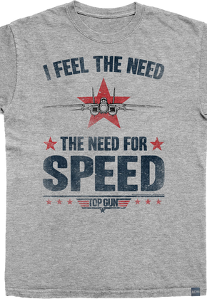 Made In USA The Need For Speed Top Gun T-Shirt