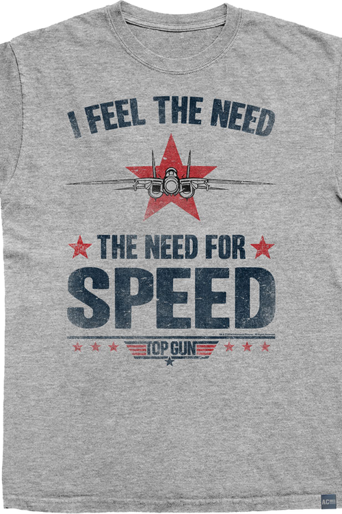 Made In USA The Need For Speed Top Gun T-Shirtmain product image