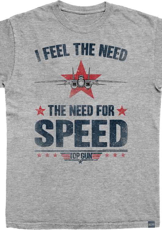Made In USA The Need For Speed Top Gun T-Shirt - main product image