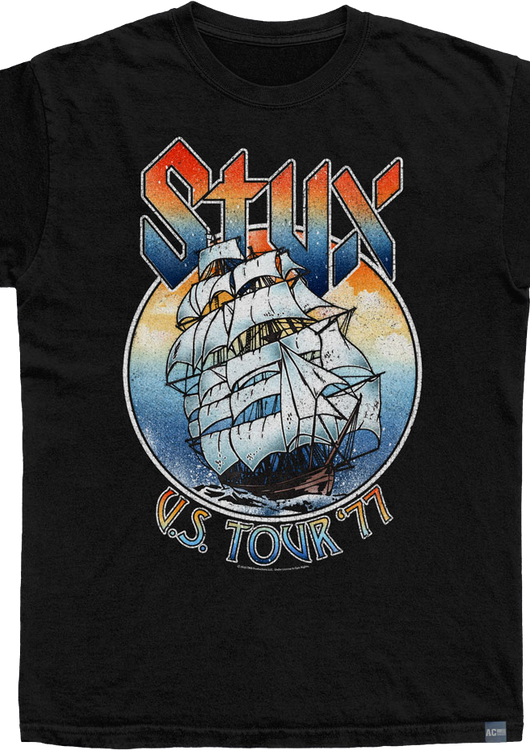 Made In USA Tour '77 Styx T-Shirt - main product image