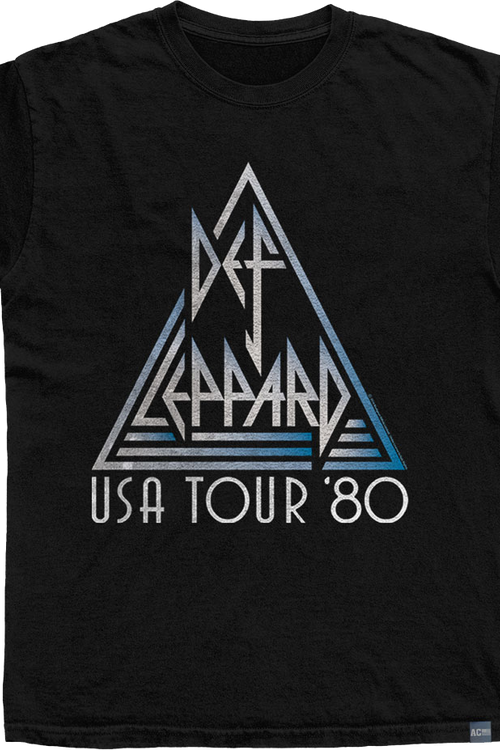 Made In USA Tour '80 Def Leppard T-Shirtmain product image
