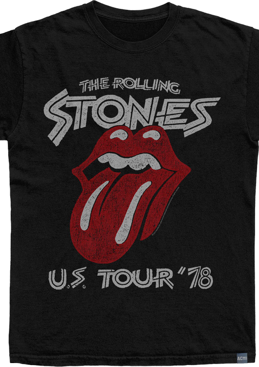 Made In USA US Tour '78 Rolling Stones T-Shirt - main product image