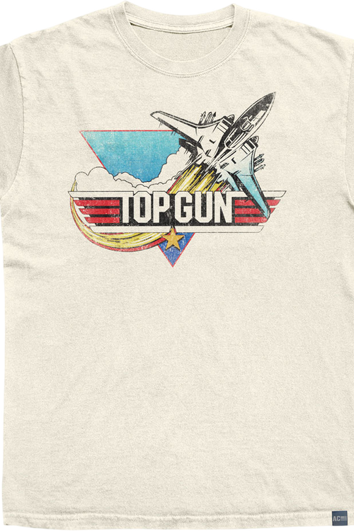 Made In USA Vintage Fade Top Gun T-Shirtmain product image