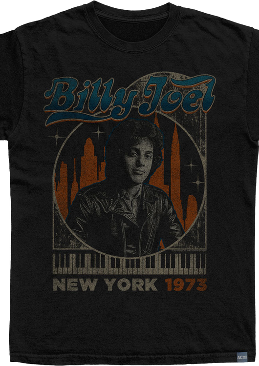 Made In USA Vintage New York 1973 Billy Joel T-Shirt - main product image