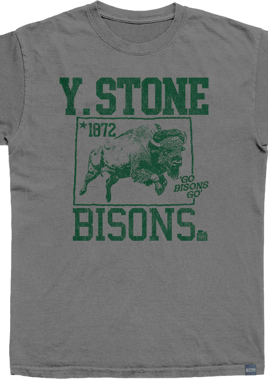 Made In USA Yellowstone Varsity NPCA T-Shirt - main product image