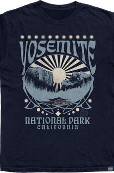 Made In USA Yosemite Decorative Oval Duo Color NPCA T-Shirt
