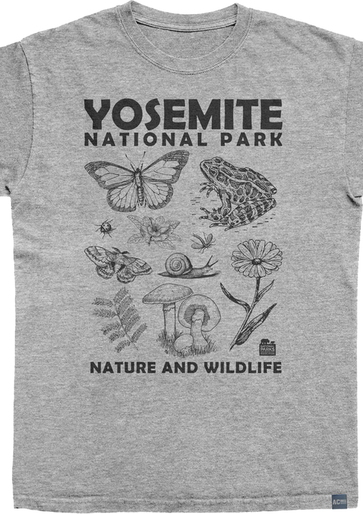 Made In USA Yosemite Nature And Wildlife NPCA T-Shirt - main product image